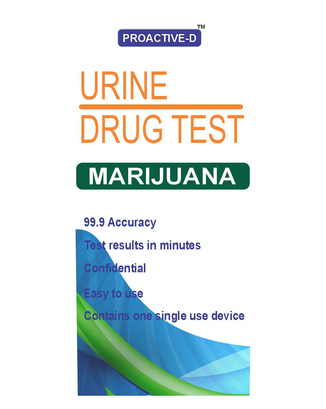 Home Urine Test Kit 1 Panel